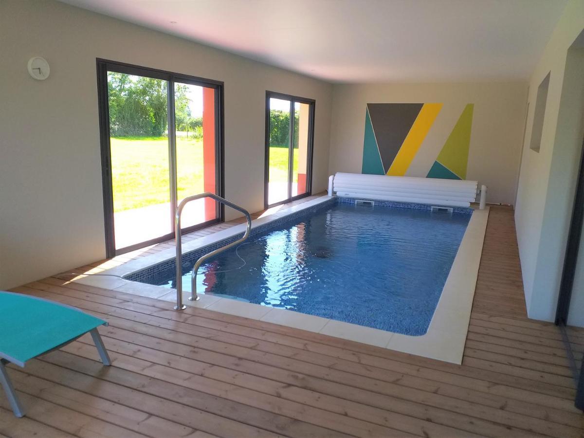 Maison Avec Piscine Interieure Privee Sans Vis A Vis Chauffee Toute L Annee Quiévrecourt Zewnętrze zdjęcie