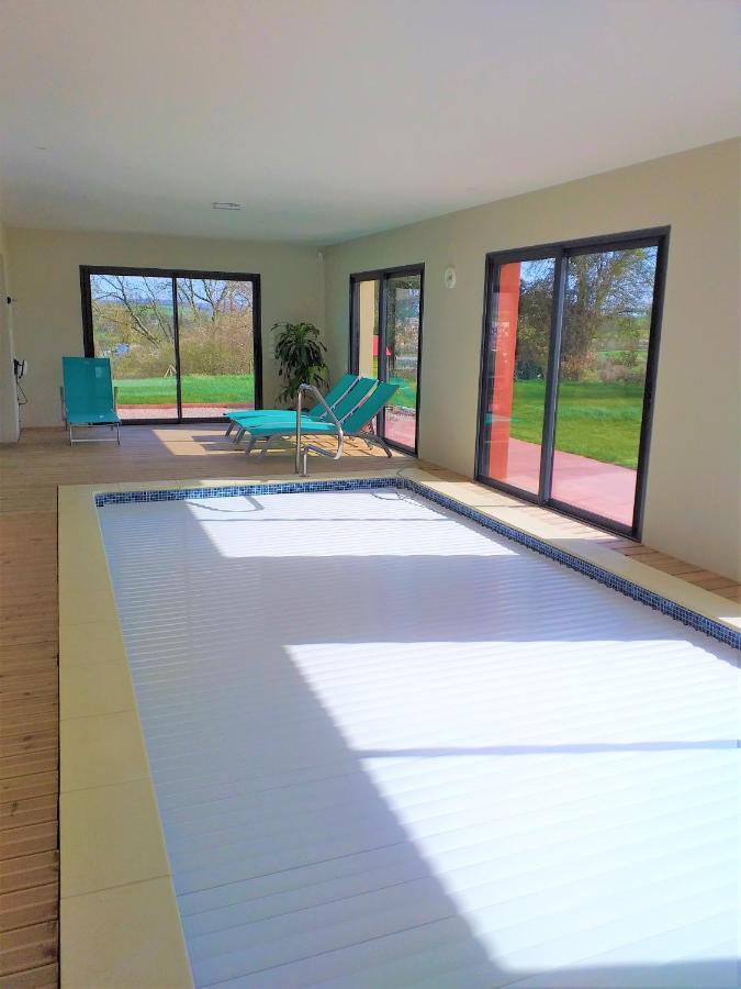 Maison Avec Piscine Interieure Privee Sans Vis A Vis Chauffee Toute L Annee Quiévrecourt Zewnętrze zdjęcie